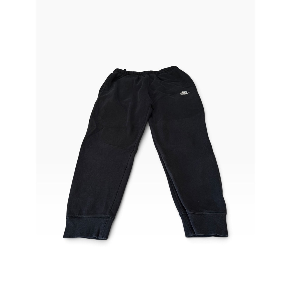 Nike Sportswear Club Fleece Joggers Mens L Black Sweatpants Embroidered Logo